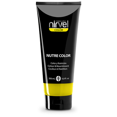 Χρωμομάσκα-βαφή μαλλιών lemon Nirvel 200ml