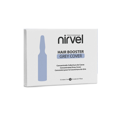 ΑΜΠΟΥΛΕΣ HAIR BOOSTER GREY COVER NIRVEL 12x5ml ΑΜΠΟΥΛΕΣ HAIR BOOSTER GREY COVER NIRVEL 12x5ml