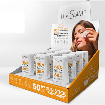ΑΝΤIΗΛΙΑΚΟ STICK TRANSPARENT SPF50 LEVISSIME ΑΝΤIΗΛΙΑΚΟ STICK TRANSPARENT SPF50 LEVISSIME