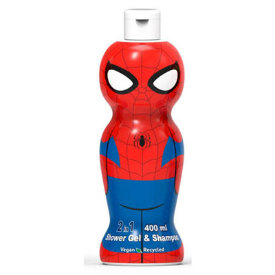 Αφρόλουτρο & Σαμπουάν 2in1 Spiderman 400ml Vegan