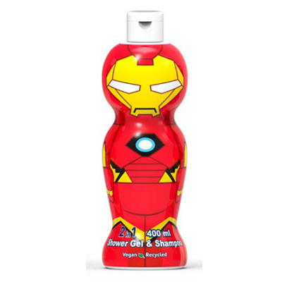 Αφρόλουτρο & Σαμπουάν 2in1 Iron Man 400ml Vegan