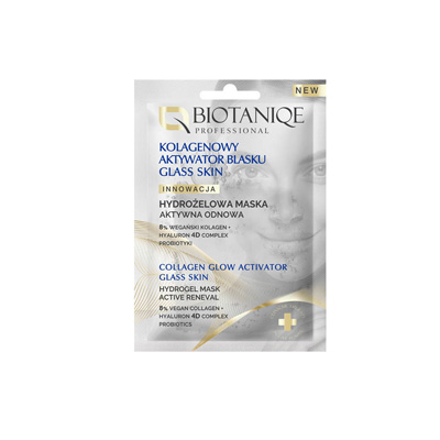 ΜΑΣΚΑ ΠΡΟΣΩΠΟΥ Hydrogel Collagen Glass Skin Biotaniqe