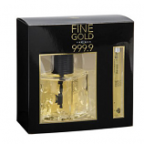 Σετ ανδρικό Fine gold με EDT 100ml & 15ml